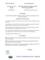 Quyết định 805 QĐ-SYT năm 2016 Quy chế phát ngôn và cung cấp thông tin cho báo chí của Sở Y tế Hà Giang