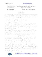 Quyết định 1352 QĐ-UBND năm 2016 phê duyệt điều chỉnh Quy hoạch  Khu công nghiệp Phúc Sơn (Khu vực nhà ở công nhân, nhà ở thương mại thành phố Ninh Bình) do tỉnh Ninh Bình ban hành