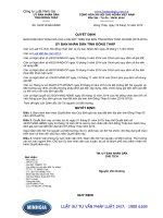 Bảng giá đất tỉnh Đồng Tháp áp dụng 05 năm (2015-2019)