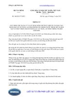 Thông tư số 166 2015 TT-BTC về kinh phí thực hiện Dự án Đào tạo ngắn hạn về an toàn, an ninh thông tin trong nước