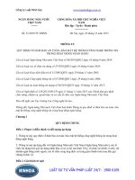 Thông tư 31 2015 TT-NHNN về đảm bảo an toàn, bảo mật hệ thống công nghệ thông tin trong hoạt động ngân hàng