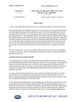 Thông báo 5228 TB-BNV năm 2016 kết luận kiểm tra công tác cải cách hành chính tại tỉnh Lạng Sơn do Bộ Nội vụ ban hành