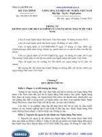 Thông tư 195 2013 TT-BTC hướng dẫn chế độ tài chính của ngân hàng nhà nước việt nam