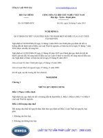 Nghị định 10 VBHN-BTC quy định và hướng dẫn thi hành một số điều Luật thuế tài nguyên