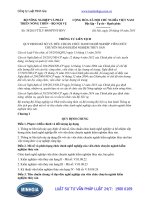 Thông tư 38 2015 TTLT-BNNPTNT-BNV quy định mã số và tiêu chuẩn chức danh nghề nghiệp của viên chức chuyên ngành kiểm nghiệm thủy sản