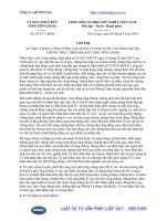 Chỉ thị 10 CT-UBND năm 2016 về tăng cường công tác quản lý nhà nước về công chứng, chứng thực trên địa bàn tỉnh Tiền Giang