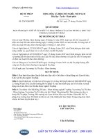 Quyết định 2267 QĐ-BTP năm 2016 Quy chế về tổ chức và hoạt động của Cụm thi đua, Khu vực thi đua ngành Tư pháp do Bộ trưởng Bộ Tư pháp ban hành