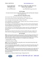 Quyết định 25 2016 QĐ-UBND về bố trí sử dụng nguồn thu phí bảo vệ môi trường đối với khai thác khoáng sản do tỉnh Kiên Giang ban hành