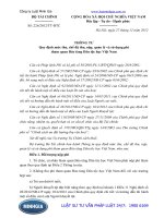 Thông tư 226 2012 TT-BTC Quy định mức thu, chế độ thu, nộp, quản lý và sử dụng phí tham quan Bảo tàng Dân tộc học Việt Nam