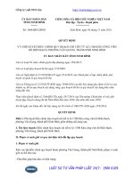 Quyết định 1468 QĐ-UBND năm 2016 Phê duyệt điều chỉnh Quy hoạch tỷ lệ 1 500 Khu công viên hồ Biển Bạch, phường Vân Giang, thành phố Ninh Bình, tỉnh Ninh Bình