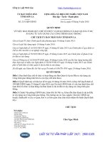 Quyết định 2151 QĐ-UBND năm 2016 về Quy chế tổ chức và hoạt động của Ban Quản lý dự án Đầu tư xây dựng Công trình giao thông do tỉnh Sơn La ban hành