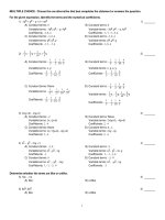 Elementary algebra for college students 9th edition angel test bank 