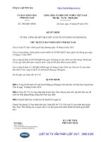 Quyết định 1402 QĐ-UBND năm 2016 công bố hết dịch sốt xuất huyết Đăng gơ (Dengue) do Chủ tịch Ủy ban nhân dân tỉnh Hà Nam ban hành