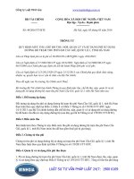 Thông tư 44 2016 TT-BTC về mức thu, chế độ thu, nộp, quản lý và sử dụng phí sử dụng đường bộ trạm thu phí Nam Cầu Giẽ