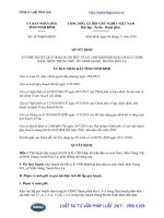 Quyết định 1479 QĐ-UBND năm 2016 phê duyệt Quy hoạch  tỷ lệ 1 500 khép kín khu dân cư xóm Nam, thôn Trung Trữ, xã Ninh Giang, huyện Hoa Lư, tỉnh Ninh Bình