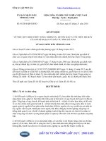 Quyết định 45 2016 QĐ-UBND về quy định chức năng, nhiệm vụ, quyền hạn và tổ chức bộ máy của Sở Kế hoạch và Đầu tư tỉnh Hà Nam