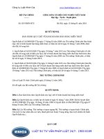 Nghị định 03 VBHN-BTC về Ban hành Quy chế về kinh doanh bán hàng miễn thuế