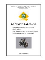 Đề cương bài giảng hệ thống điện động cơ hệ cao đẳng 