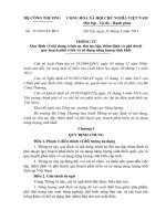 Thong tu quy dinh ve quy hoach sinh khoi Da ky