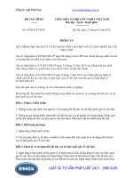 Thông tư 54 2016 TT-BTC quy định việc quản lý và sử dụng tiền lãi cho vay từ Quỹ quốc gia về việc làm