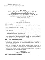 Quyet dinh 412 Quy dinh phoi hop nha truong va gia dinh