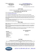 Bảng giá đất tỉnh Phú Thọ áp dụng từ năm 2015 đến 2019