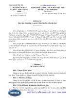 Thông tư số: 29 2013 TT-BNNPTNT Quy định thành lập và quản lý các khu bảo tồn biển cấp tỉnh năm 2013.