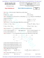 [DeThiThu.Net]De thi thu 2017 Toan THPT chuyen DH Vinh lan2 dap an giai chi tiet