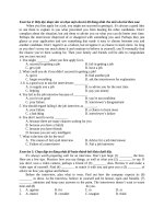 Bài tập trắc nghiệm ôn tập THPT Quốc Gia - P4 - Bài giảng tổng hợpBài giảng tổng hợp