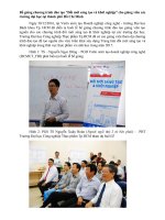 Bế giảng chương trình đào tạo “Đổi mới sáng tạo và khởi nghiệp” cho giảng viên các trường đại học tại thành phố Hồ Chí Minh - Phòng đào tạo - Trường Đại Học Công Nghiệp Thực Phẩm