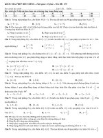 Đề kiểm tra 1 tiết Hình học 11 chương 1 (Phép biến hình) trường THPT Cây Dương - Kiên Giang - TOANMATH.com