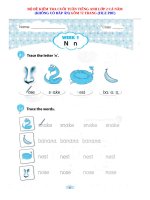 BỘ ĐỀ KIỂM TRA CUỐI TUẦN TIẾNG ANH LỚP 2 CẢ NĂM