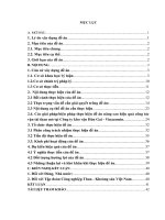 Nâng cao hiệu quả công tác vận tải than mỏ của công ty kho vận hòn gai – vinacomin