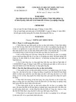 Nghị định Quy định quyền tự chủ, tự chịu trách nhiệm về thực hiện nhiệm vụ, tổ chức bộ máy, biên chế và tài chính đối với đơn vị sự nghiệp công lập