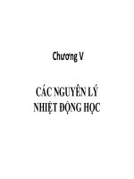 CHUONG 5 CAC NGUYEN LY NHIET DONG HOC VAT LY DAI CUONG