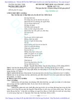 [DeThiThu.Net]Thi thu Van Chuyen DH Vinh lan2 nam 2017