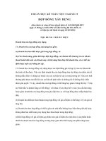 Noi Dung   Hop Dong Xay Dung