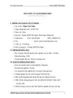 Thiết kế dụng cụ hỗ trợ việc thực hành thí nghiệm hóa học trên lớp 