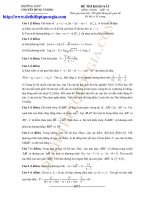 Đề và đáp án – THPT Quốc gia 2015 – THPT Hùng Vương – Gia Lai