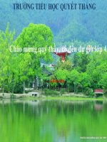 Bài 15. Bạn cảm thấy thế nào khi bị bệnh?