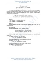 Tài khoản loại 4 - Vốn chủ sở hữu - Quyết định 15 T I KHO N 415