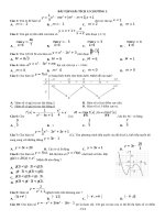 136 câu Trắc nghiệm Toán 12 Chương I File Word.
