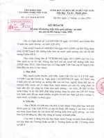 CV 289 Ke hoach boi duong kien thuc quoc phong an ninh