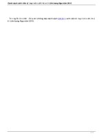 Danh sách sinh viên dự tuyển học đại học tại Liên bang Nga năm 2015 dssv