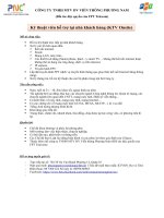 Công ty TNHH dịch vụ viễn thông Phương Nam (đối tác độc quyền của FPT TELECOM) thông báo tuyển dụng PNC MTCV KTV Onsite