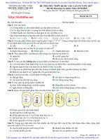 [DeThiThu.Net]De thi thu mon Sinh 2017 THPT chuyen DH Vinh lan3