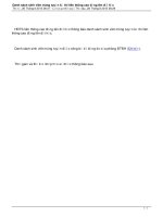 Danh sách sinh viên trúng tuyển kỳ thi liên thông cao đẳng lên đại học tbds lien thong