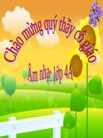 Tiết 5. OTBH: Bạn ơi lắng nghe. Giới thiệu hình nốt trắng. Bài tập tiết tấu