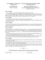 Đề thi tuyển sinh lớp 10 các năm - Phòng Khảo thí và Kiểm định chất lượng giáo dục - Sở Giáo dục và Đào tạo Kiên Giang Sinhchuyen_deda