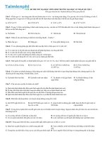 de thi thu dai hoc mon sinh truong dai hoc su pham ha noi 1